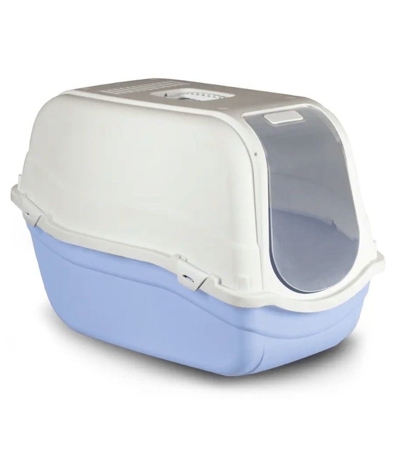 MP Bergamo - Romeo Maxi Toilet with Filter, Azure Blue - 66x43x47 cm