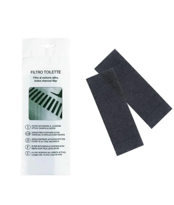 MP Bergamo - Romeo Maxi Toilet with Filter - Azure Blue - 66x43x47 cm