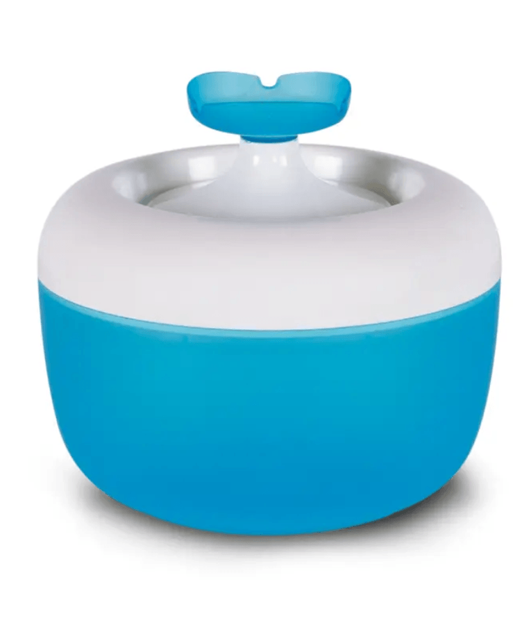MP Bergamo - Malaga Tulip Blue Fountain Water Fountain for Cats & Small Dogs - 1.7L