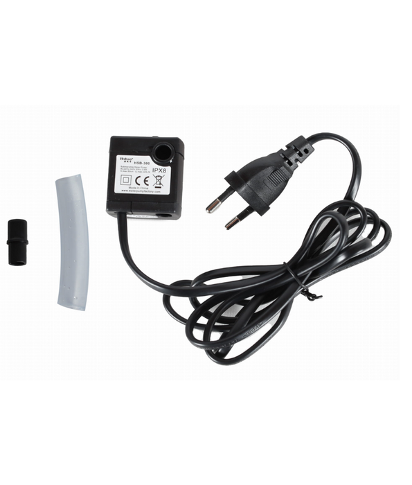 MP Bergamo - Malaga Flower Fountain Water Fountain for Cats & Small Dogs - Fuchsia 1.7L