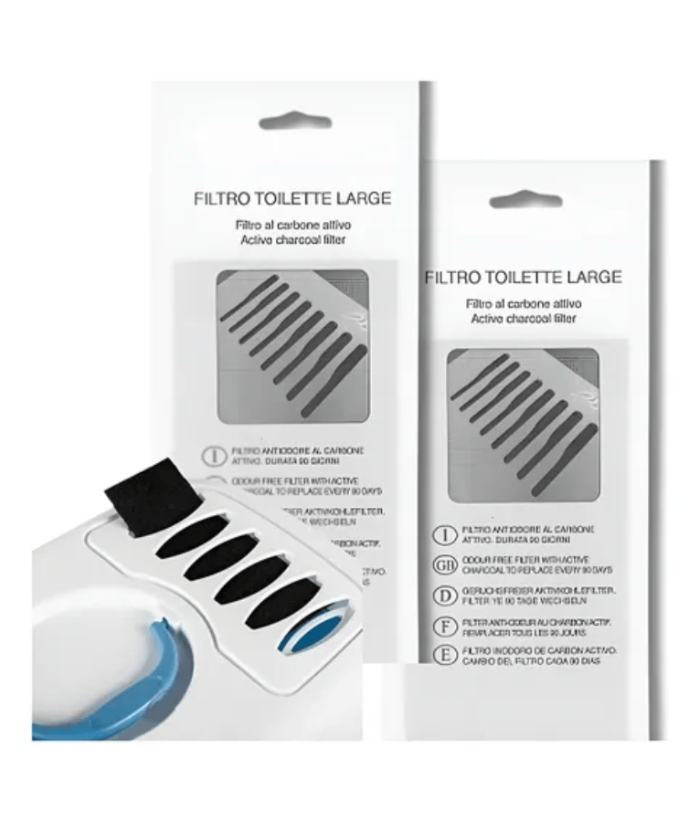 MP Bergamo - Romeo Litter Box Active Carbon Filter -  20 x 5 cm - 1 pcs