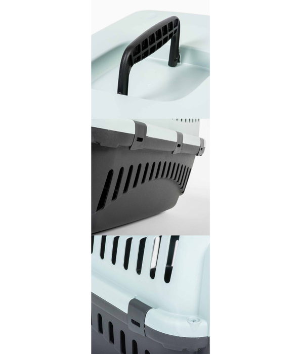 MP Bergamo – Gipsy ECO Dark Olive Green Plastic Door Pet Carrier – Small & Large