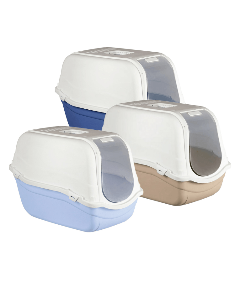 MP Bergamo - Romeo Maxi Toilet with Filter, Azure Blue - 66x43x47 cm