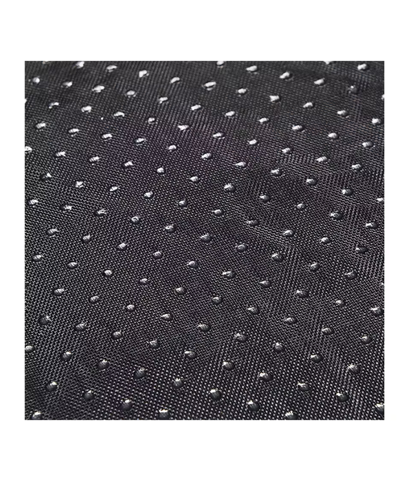 Tall Tails - Dream Chaser™ Anywhere Cuddler Dog Bed, Silver Grey (Charcoal/White), Faux Fur, Anti-Slip Base - 105×90×9 cm