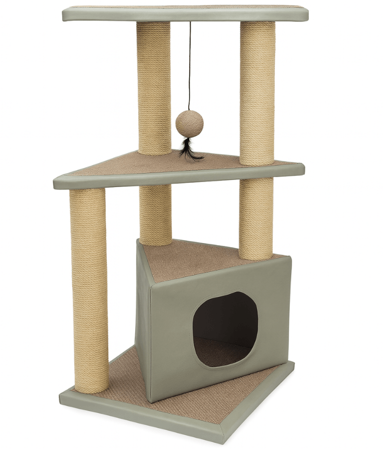 Pawise - Cat Furniture Den L40XW40XH84 cm