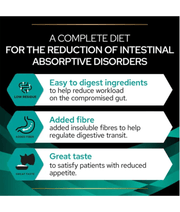 Purina - Pro Plan Veterinary Diets, EN Gastrointestinal Cat Pouch Salmon - 85g highlights benefits for digestive health.