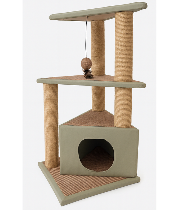 Pawise - Cat Furniture Den L40XW40XH84 cm