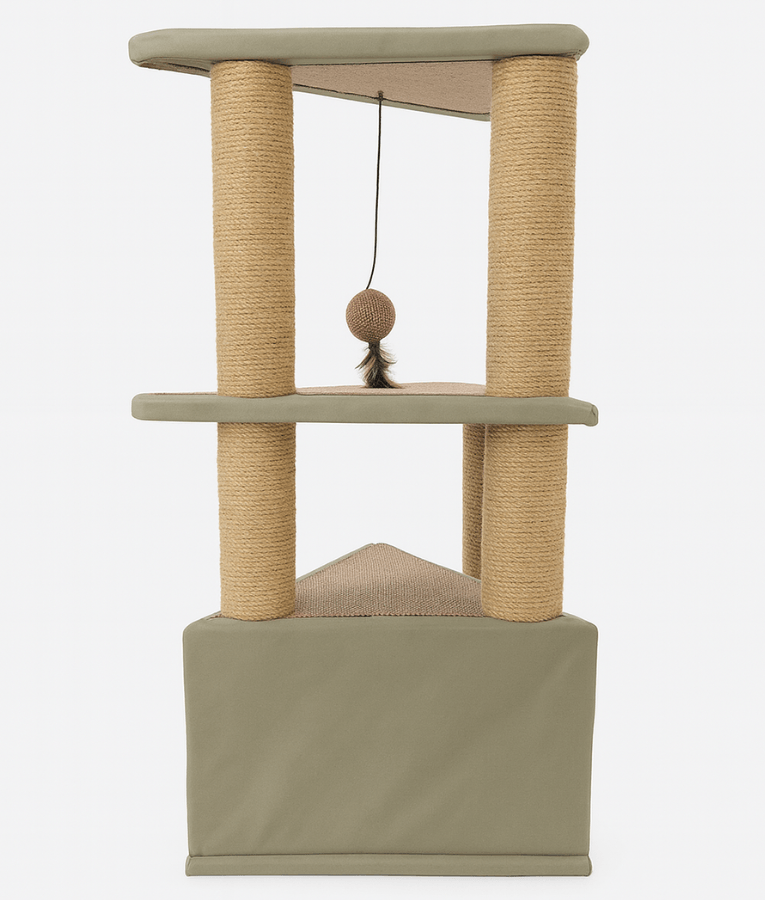 Pawise - Cat Furniture Den L40XW40XH84 cm