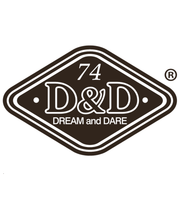 D&D logo showcasing Dream and Dare brand, emphasizing creativity and adventure in design.