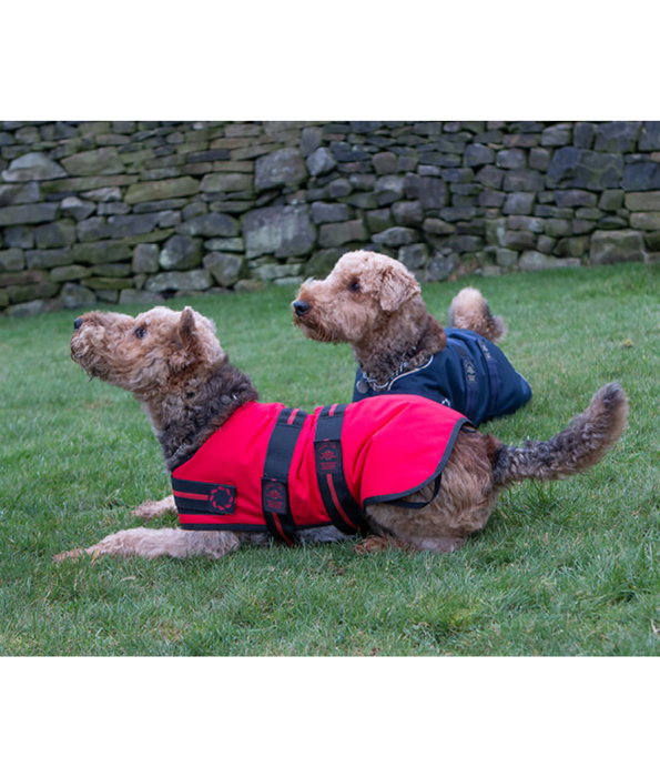 Animate Breathe Comfort Padded Fashion Dog Coat – Red, Waterproof & Windproof S -XL