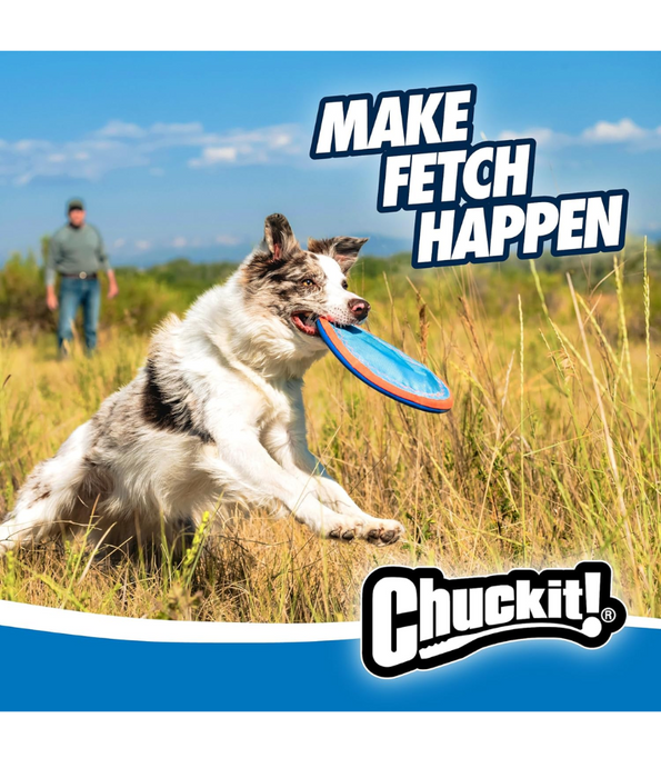 The Chuckit! Beach Play Pack – Floating Trio Toys for Active Dogs (Frisbee, Roller & Tug) 3 in 1 Bundle