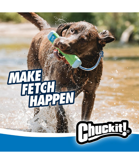 The Chuckit! Beach Play Pack – Floating Trio Toys for Active Dogs (Frisbee, Roller & Tug) 3 in 1 Bundle