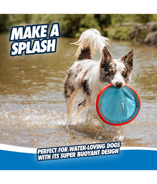 The Chuckit! Beach Play Pack – Floating Trio Toys for Active Dogs (Frisbee, Roller & Tug) 3 in 1 Bundle