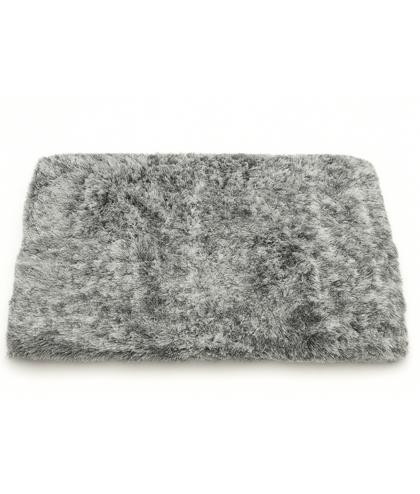 Tall Tails - Orthopedic Rectangular Dog Bed, Faux Fur Plush + Memory Foam, Anti-Slip, Washable - 115×80×10 cm