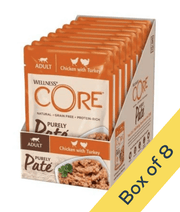 Wellness CORE Cat Purely Pate Chicken With Turkey Wet Food 85g