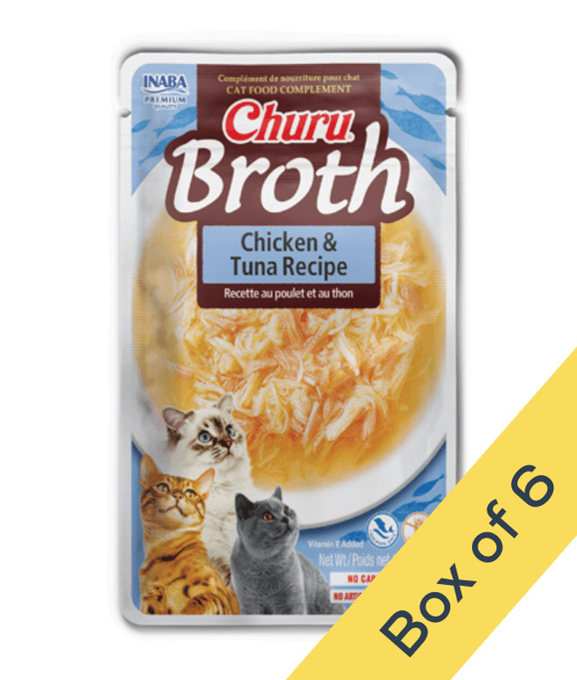Inaba - Churu Broth Chicken with Tuna Recipe Grain-Free 40g