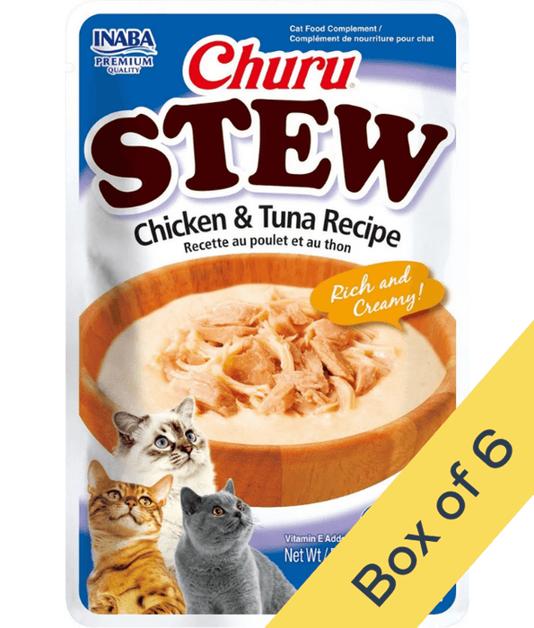 Inaba - Churu Stew Chicken & Tuna Recipe Grain-Free 40g