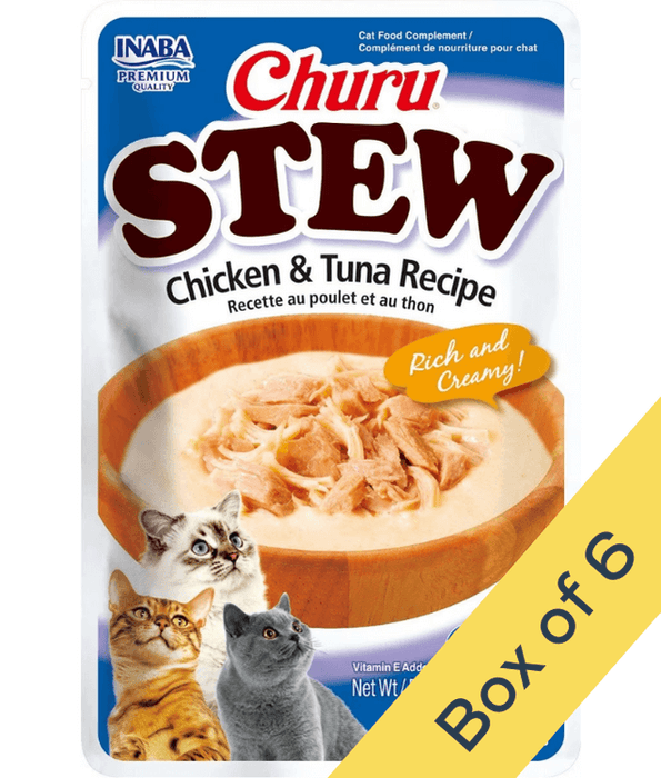 Inaba - Churu Stew Chicken & Tuna Recipe Grain-Free 40g Inaba