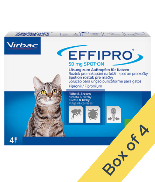 Virbac - Effipro Spot On For Cats 2-6 kg (Sold per Pipette)