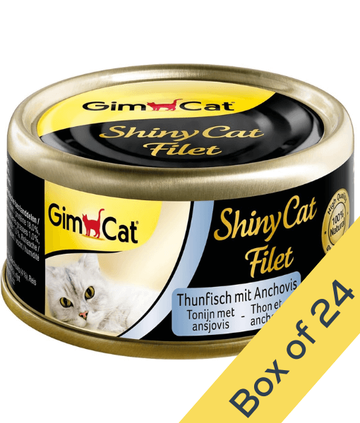 GimCat ShinyCat Fillet With Tuna 70g Gimcat