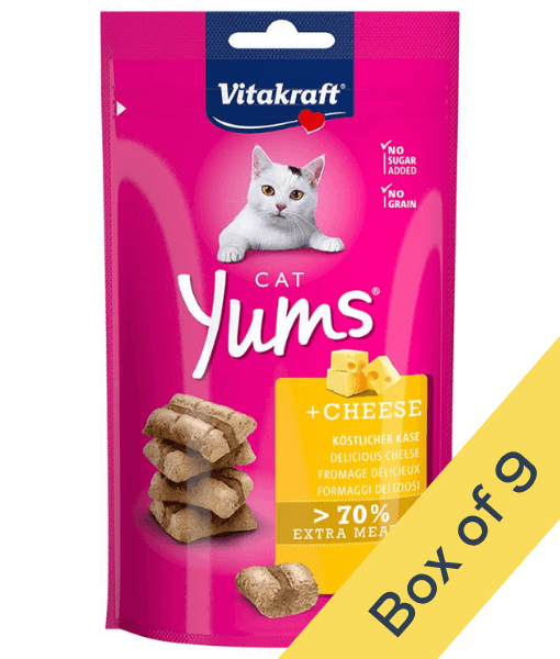 Vitakraft - Cat Yums, Soft Bites With Cheese - 40g