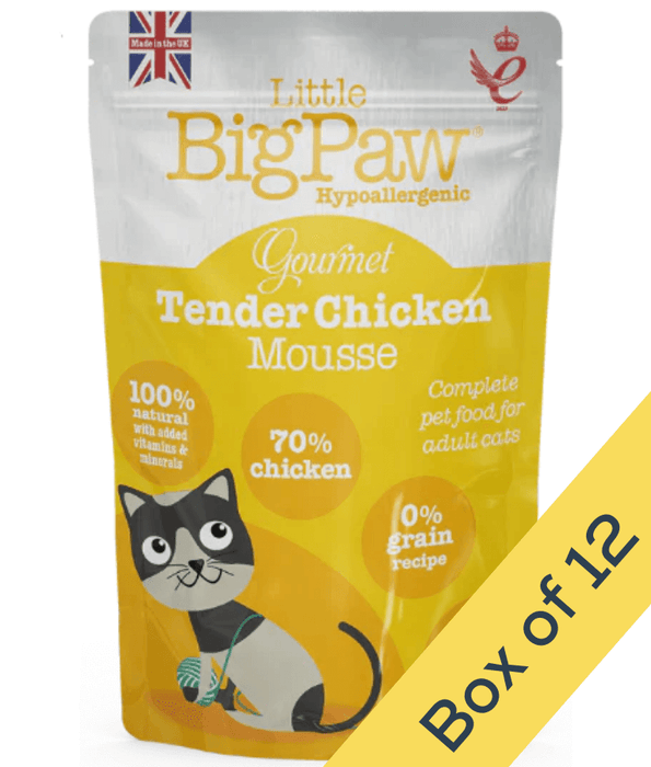Little Big Paw Little Big Paw - Gourmet Tender Chicken Mousse for Cats (85g)