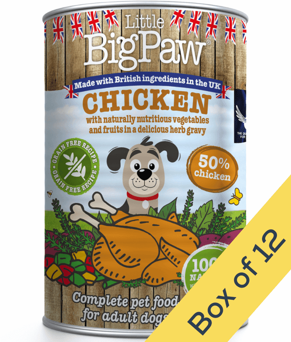Little Big Paw Little Big Paw - Chicken with Green Beans, Mixed Peppers and Sweet Potato in a Rich Herb Gravy 390g