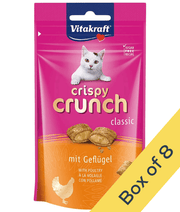 Vitakraft - Crispy Crunch, Classic Crunchy Bites With Chicken - 60g