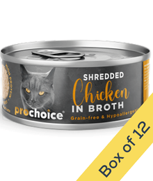 Prochoice Prochoice - Shredded Fresh Chicken In Broth 70g