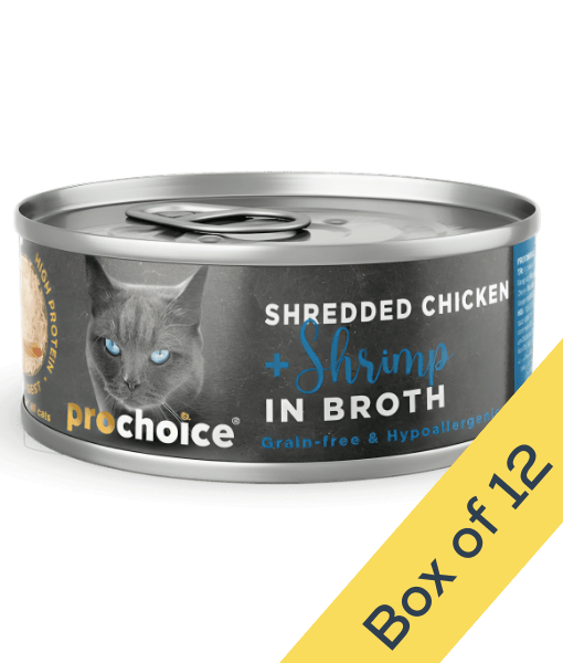 Prochoice - Shredded Fresh Chicken and Shrimp In Broth 70g