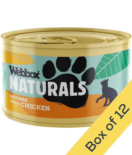 Webbox Webbox Naturals Mousse With Chicken Wet Cat Food 85g