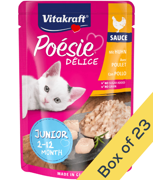 Vitakraft Vitakraft - Poesie Delice Junior With Chicken 85g