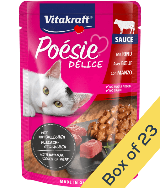 Vitakraft Vitakraft - Poesie Delice Adult With Beef 85g