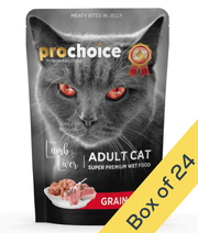 Prochoice - Adult Cat Bites With Lamb & Liver In Jelly 85g