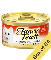Purina - Fancy Feast Classic Savory Salmon Wet Cat Food 85g