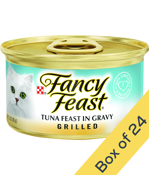 Fancy Feast Purina - Fancy Feast Grilled Tuna Gourmet Wet Cat Food in Gravy 85g