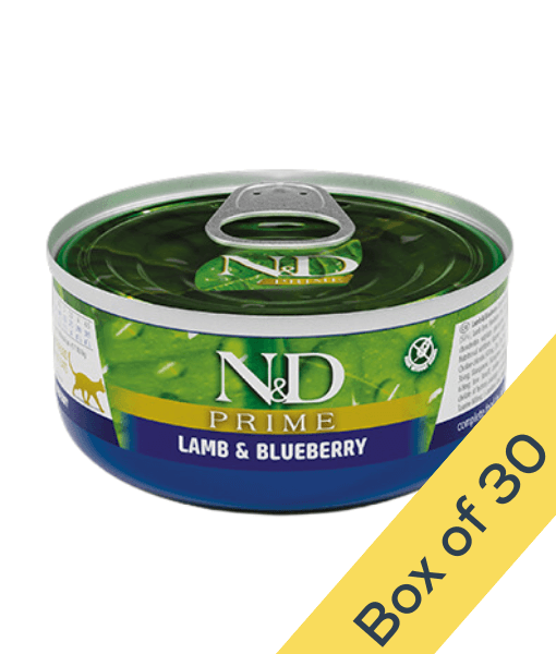 Farmina Farmina N&D Prime Lamb & Blueberries Grain Free Wet Cat Food 70g