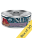 Farmina Farmina N&D Natural Tuna & Shrimp Grain Free Wet Cat Food 70g