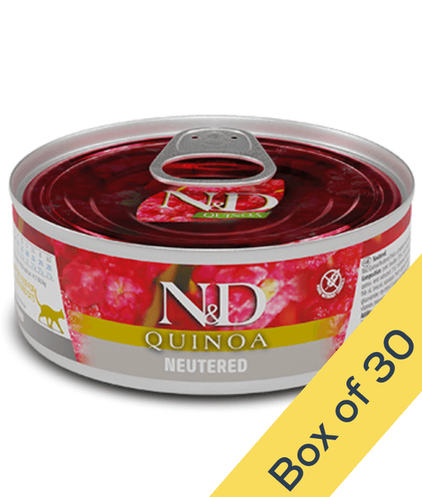 Farmina Farmina N&D Pork & Quinoa Neutrated Grain Free Wet Cat Food 80g