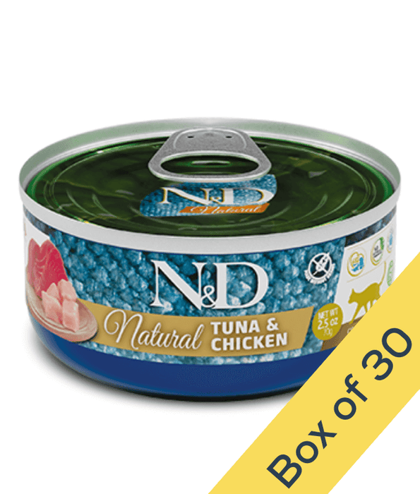 Farmina Farmina N&D Natural Tuna & Chicken Grain Free Wet Cat Food 70g