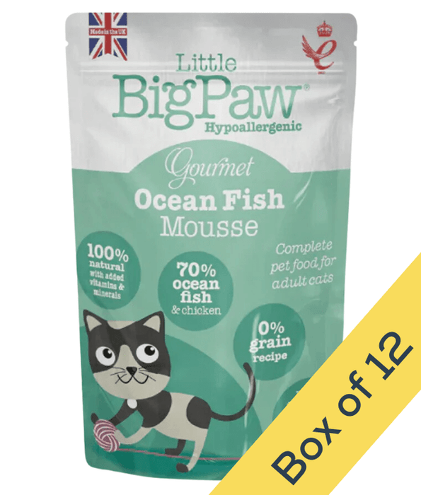 Little Big Paw Little Big Paws - Gourmet Ocean Fish Mousse For Cats (85g)
