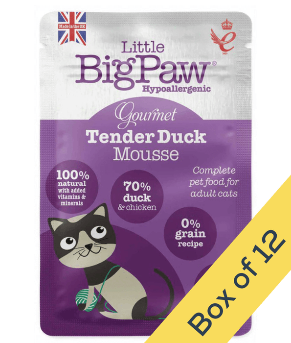 Little Big Paw Little Big Paws - Gourmet Tender Duck Mousse For Cats 85g