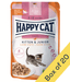 Happy Cat Happy Cat - Kitten & Junior Farm Duck 85g