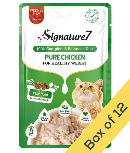 Signature7 Pure Chicken for Healthy Weight Grain-Free Wet Cat Food 50g