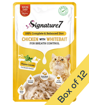 Signature7 Chicken With Whitebait For Breath Control Grain-Free Wet Cat Food 50g