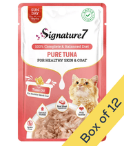 Signature7 Pure Tuna For Healthy Skin & Coat Grain-Free Wet Cat Food 50g