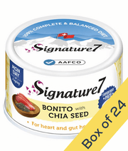 Signature7 Cat Superfoods Pate Monday Bonito With Chia Seed For Heart and Gut Support 80g