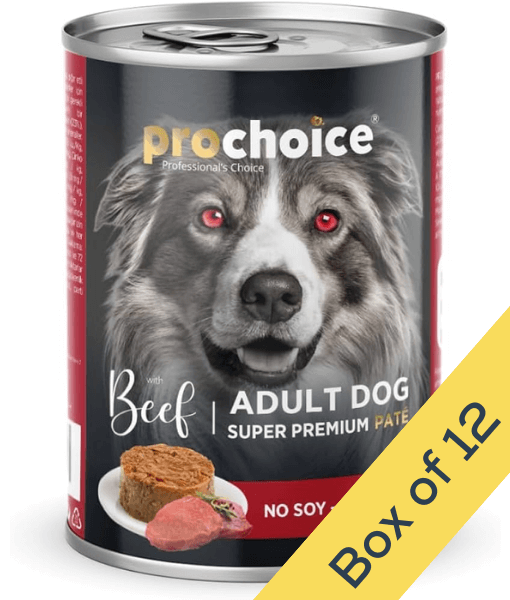 Prochoice - Adult Dog Premium Pate With Beef 400g