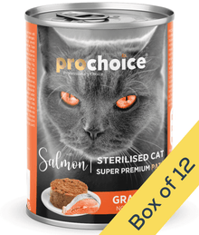 Prochoice Prochoice - Sterilized Cat Premium Pate With Salmon 400g