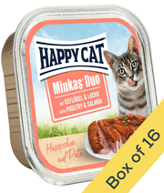 Happy Cat Minkas Duo Poultry & Salmon 100g